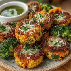 In a world where healthy eating is often overshadowed by convenience, finding recipes that are both nutritious and easy to prepare can be a challenge. Enter Crispy Baked Veggie Nuggets—an innovative solution for those seeking a delicious way to incorporate more vegetables into their diet. These nuggets are not just a trendy snack; they are a powerful ally in promoting healthier eating habits for families and individuals alike. Packed with a variety of vegetables, these nuggets provide a satisfying crunch that appeals to both kids and adults, making them an excellent addition to any meal or snack time.