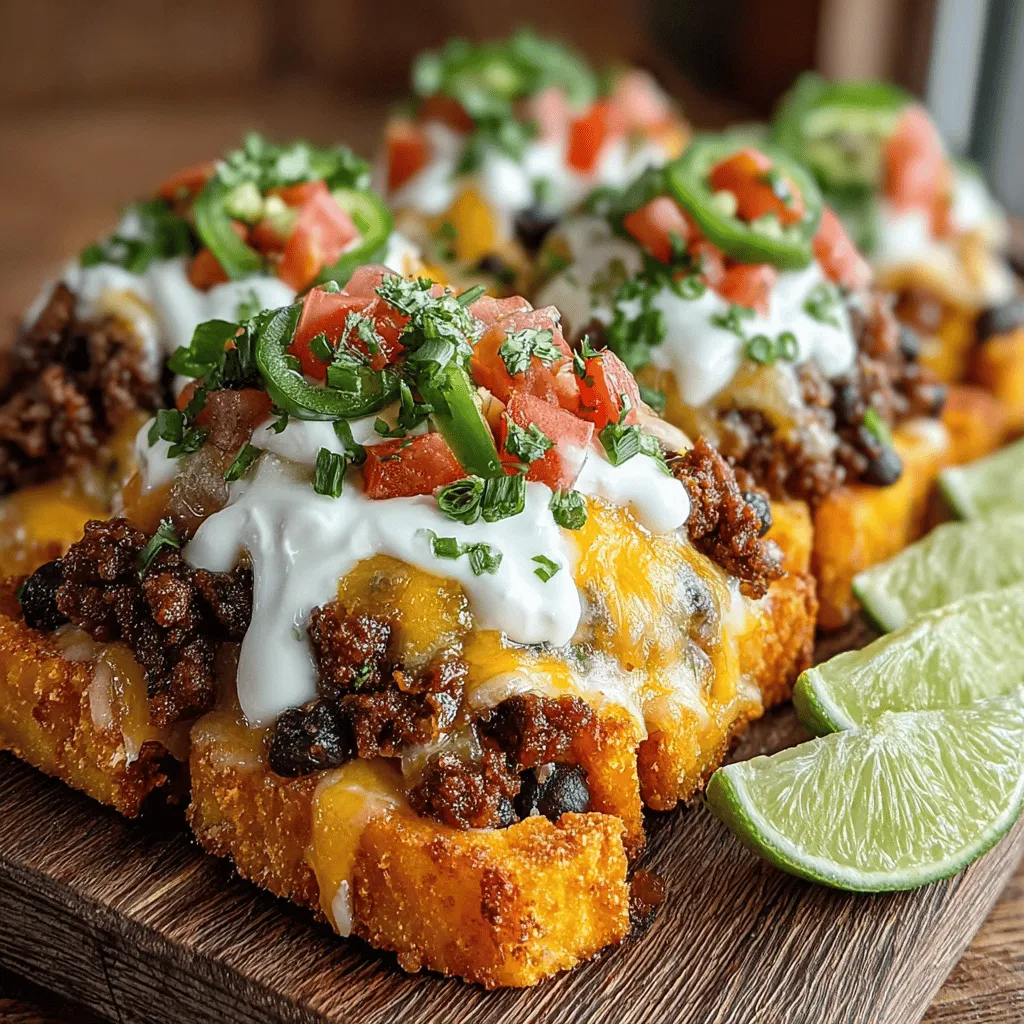 Loaded Nacho Sweet Potato Fries represent a delicious twist on the classic nachos that we all know and love. By substituting traditional tortilla chips with crispy sweet potato fries, this dish not only elevates the flavor profile but also adds a nutritious punch that makes it a popular choice for a variety of occasions. Whether you’re hosting a game day gathering, throwing a party, or simply looking for a satisfying weeknight meal, these loaded fries are sure to impress both family and friends.