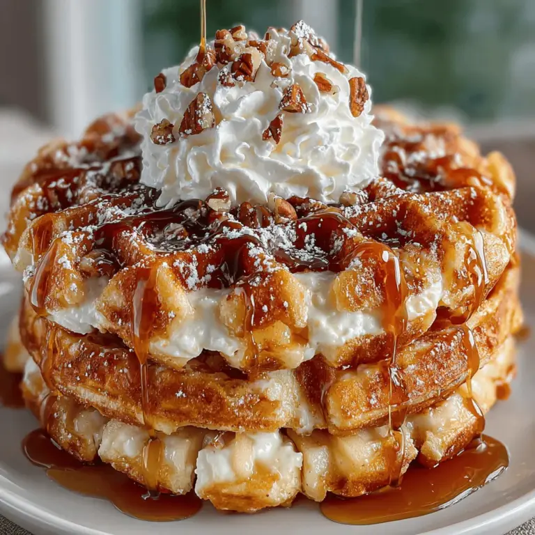 When it comes to breakfast, few dishes can rival the comforting appeal of Cinnamon Apple Waffle Sandwiches. This delightful recipe combines fluffy waffles with warm, spiced apples, creating a mouthwatering treat that's perfect for any time of day. Whether you're looking to impress guests at a brunch gathering or simply want to whip up something special for your family on a Saturday morning, these waffle sandwiches are sure to please.