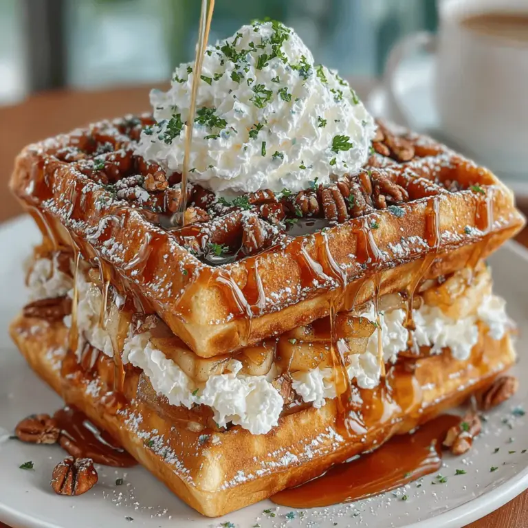 When it comes to breakfast, few dishes can rival the comforting appeal of Cinnamon Apple Waffle Sandwiches. This delightful recipe combines fluffy waffles with warm, spiced apples, creating a mouthwatering treat that's perfect for any time of day. Whether you're looking to impress guests at a brunch gathering or simply want to whip up something special for your family on a Saturday morning, these waffle sandwiches are sure to please.