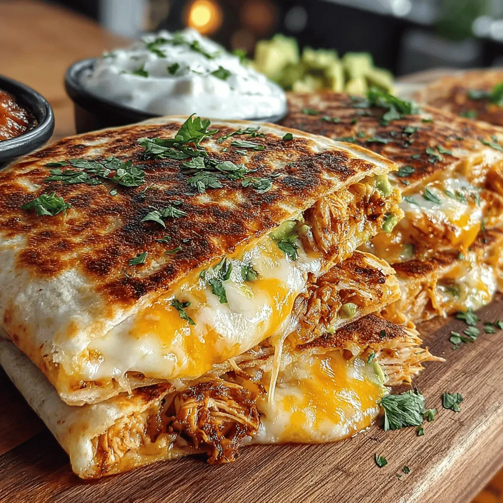 When it comes to comfort food that is both satisfying and bursting with flavor, creamy avocado chicken quesadillas stand out as a beloved choice. This dish combines the creamy richness of ripe avocados with seasoned chicken and melted cheese, all encased in warm, toasty tortillas. The result is a delightful balance of textures and flavors that appeals to both children and adults alike. Whether you're hosting a casual get-together or simply looking for a quick weeknight dinner, these quesadillas are sure to please.