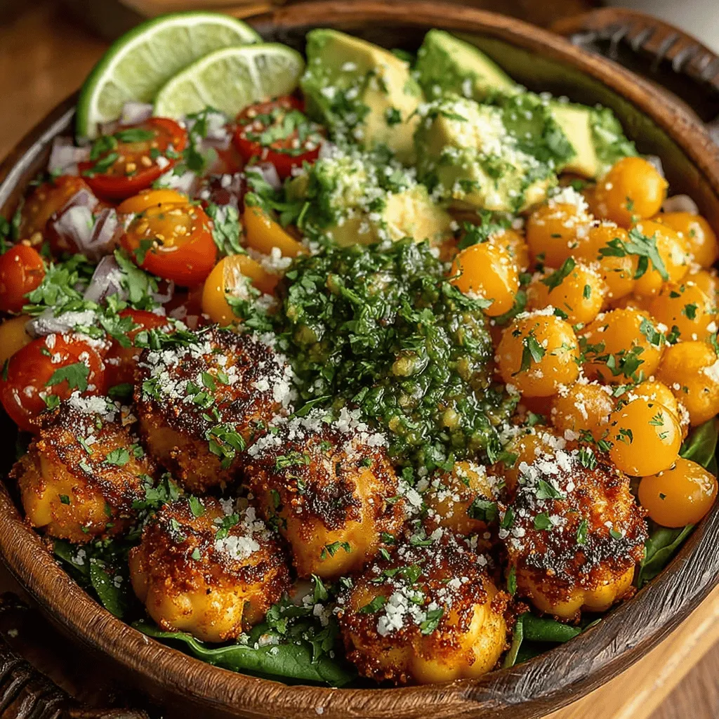 In the pursuit of nutritious and satisfying meals, Crunchy Roasted Chickpea Avocado Bowls emerge as a standout option for those seeking a quick yet flavorful dish. This recipe brilliantly combines the creamy richness of avocados with the satisfying crunch of roasted chickpeas, making it not only appealing to the palate but also visually enticing. Whether you are a busy professional, a student, or simply someone looking to enhance their culinary repertoire, this bowl is designed to cater to a variety of dietary preferences, including vegan and gluten-free lifestyles.