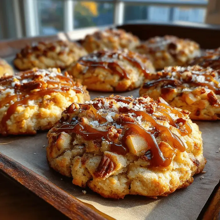 If you're looking for a delightful dessert that combines the sweet, fruity taste of apples with the rich, buttery flavor of caramel, then look no further than Quick & Sweet Caramel Apple Cookie Treats. This easy-to-follow recipe not only tantalizes your taste buds but also appeals to your senses with its inviting aroma and comforting flavors. Whether you're hosting a gathering, celebrating a holiday, or just seeking a sweet treat for a busy weeknight, these cookie treats are sure to impress.