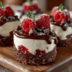 Delight your taste buds with a delectable treat that combines the rich flavors of chocolate brownies with the refreshing tang of raspberry yogurt. Raspberry Brownie Bliss: Frozen Yogurt Discs are the perfect dessert for any occasion, satisfying both your sweet tooth and your need for a cool, creamy indulgence. Imagine biting into a luscious disc that encapsulates the fudgy goodness of brownies while simultaneously offering a refreshing, yogurt-based counterpart. These frozen discs are not only a feast for the palate but also a visual delight, making them an ideal dessert for summer gatherings, birthday parties, or simply as a satisfying after-dinner treat.