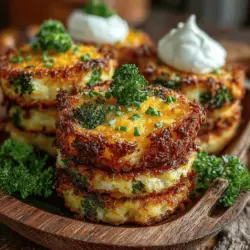 When it comes to culinary creations that delight both the palate and the eye, Mini Cheddar Broccoli Hash Stacks are a standout choice. This recipe offers a delightful combination of flavors and textures, making it a versatile addition to any meal plan. Whether you're looking for a snack, an appetizer for a gathering, or a unique side dish to accompany your main course, these hash stacks deliver on all fronts. The union of crispy grated potatoes, tender broccoli, and sharp cheddar cheese creates a dish that is not only satisfying but also showcases the vibrant colors and nutritious benefits of its ingredients.