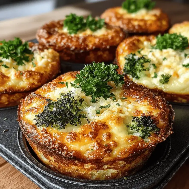 If you're looking for a dish that seamlessly blends flavor and nutrition, look no further than the Mini Crustless Broccoli Cheddar Quiche. This delightful recipe has garnered attention for its simple preparation and mouthwatering taste, making it a favorite among health-conscious food lovers and busy families alike. Whether you're hosting a weekend brunch, seeking a quick snack, or prepping meals for the week, this quiche ticks all the boxes. It's not only scrumptious but also packed with essential nutrients, ensuring that every bite is as beneficial as it is satisfying.