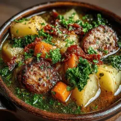 To kick off your stew, browning the sausage is a crucial step that enhances the overall flavor profile of the dish. Here’s how to do it properly: