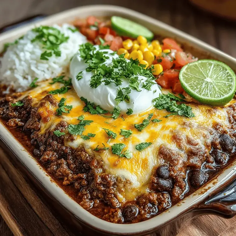 Creating a Taco Fiesta Casserole is an enjoyable and straightforward process that yields a deliciously satisfying meal. Follow these detailed steps to ensure the best outcome for your casserole.