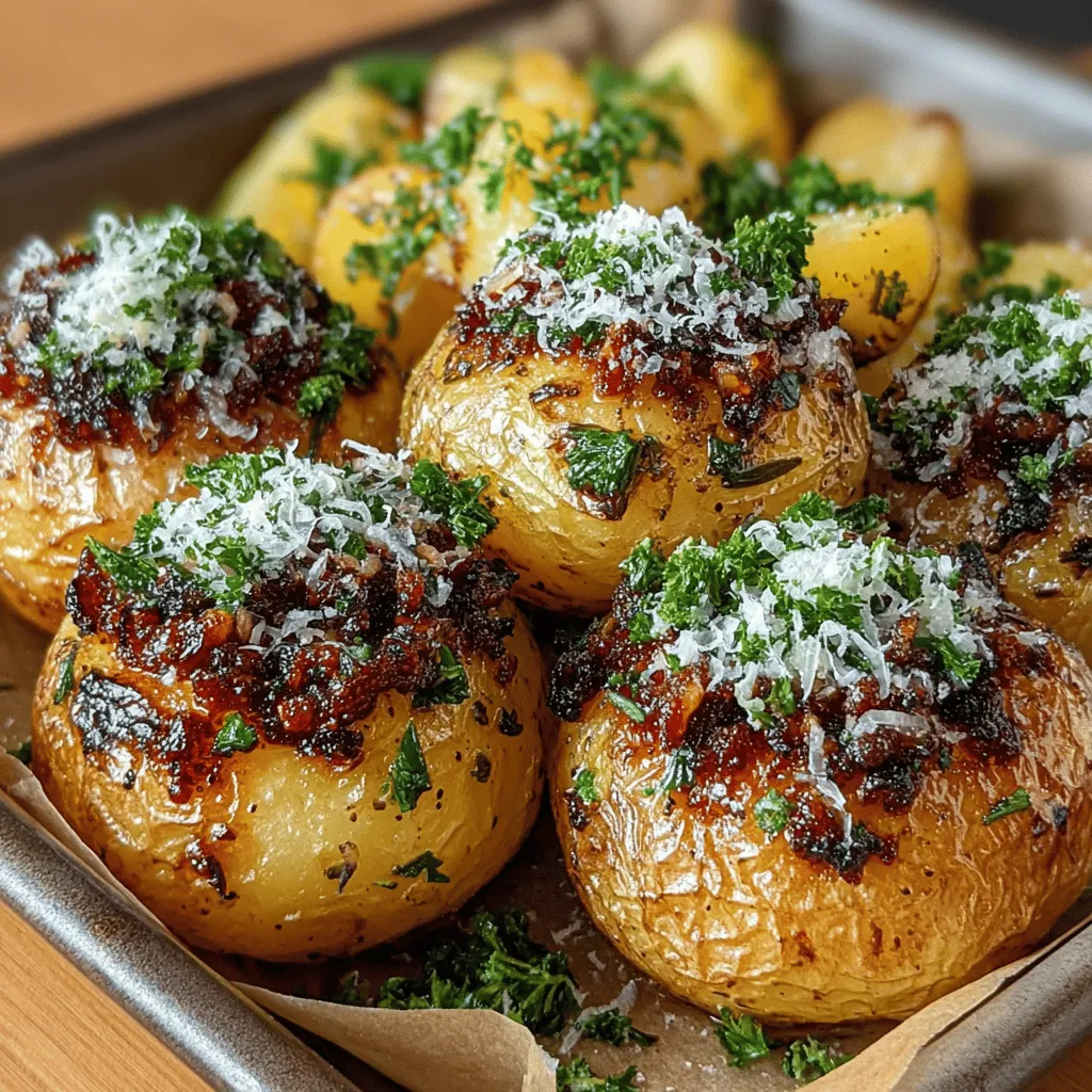 Preheating your oven is a crucial step in the roasting process. It ensures that your garlic roasted baby potatoes begin cooking immediately upon entering the oven, allowing for even cooking and maximizing crispiness. Setting your oven to 425°F (220°C) not only helps to achieve that golden-brown exterior but also allows the flavors of garlic and herbs to meld beautifully. Skipping this step can lead to uneven cooking and a less-than-ideal texture, so make sure to preheat your oven while you prepare the potatoes.
