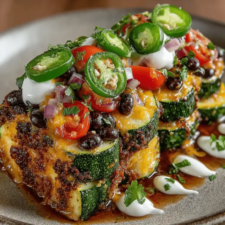 Nachos have long been a favorite snack for gatherings, movie nights, and casual entertaining. The combination of crispy tortilla chips, melted cheese, and a variety of toppings creates a mouthwatering experience that appeals to taste buds of all ages. However, as the trend towards healthy eating continues to gain momentum, many are seeking alternatives that allow them to indulge without the guilt. Enter Zucchini Nachos Supreme—a flavorful, nutritious twist on the traditional nacho recipe that satisfies cravings while aligning with healthier dietary choices.