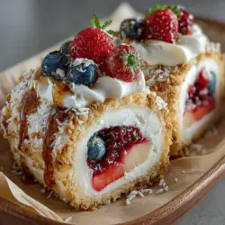 Indulging in a refreshing treat doesn't have to be a guilty pleasure, especially with the delightful Tropical Bliss: Frozen Yogurt Coconut Berry Swirl Slices. This recipe captures the essence of summer with its vibrant colors and tropical flavors, making it the perfect dessert for warm days. As we seek healthier alternatives to traditional frozen desserts, this recipe shines as a guilt-free indulgence, offering a delicious balance of flavor, texture, and nutrition.