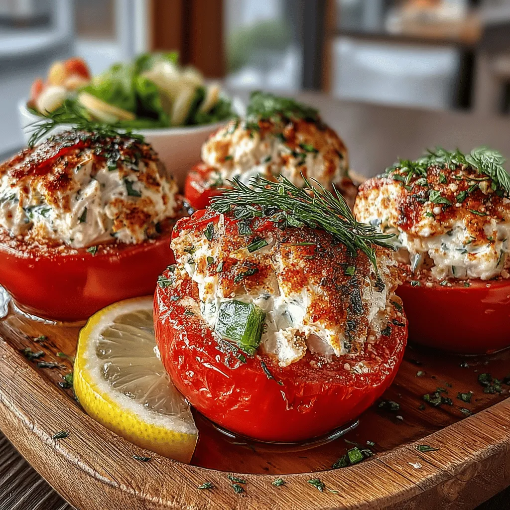 The quest for a refreshing, nutritious, and visually appealing dish often leads to delightful recipes that incorporate fresh ingredients in creative ways. One such recipe is the Tropical Mini Tuna Salad Stuffed Tomatoes. This dish artfully merges the classic flavors of tuna salad with the vibrant essence of ripe tomatoes, making it an ideal choice for an appetizer or a light lunch. The combination of protein-rich tuna and fresh vegetables results in a meal that is not only satisfying but also brimming with essential nutrients.