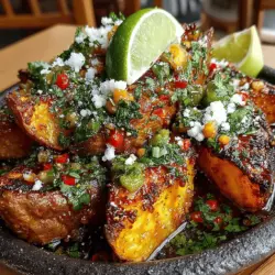 Chili roasted sweet potato wedges are a delectable and nutritious dish that has gained popularity among home cooks and food enthusiasts alike. With their crispy exterior and tender interior, these wedges are not only satisfying to eat but also offer a burst of flavor that can elevate any meal. Whether served as a side dish, a healthy snack, or a main course component, they appeal to a wide range of palates. The combination of sweet potatoes with a spicy chili seasoning creates a delightful contrast that invites you back for more.
