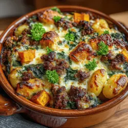 Harvest Harmony: Butternut Squash & Sausage Gnocchi Bake