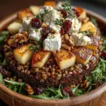 In the ever-evolving world of culinary delights, warm salads have emerged as a comforting yet nutritious option that appeals to both the palate and the health-conscious. This Warm Apple Walnut Farro Salad is a quintessential recipe that beautifully showcases the seasonal flavors of fall. It combines the sweetness of fresh apples, the crunch of toasted walnuts, and the heartiness of farro, creating a dish that is both satisfying and wholesome. Whether enjoyed as a vibrant side dish or a stand-alone main course, this salad offers a medley of textures and tastes that can brighten any meal.