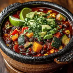 🥣 Slow-Cooked Veggie Powerhouse Chili