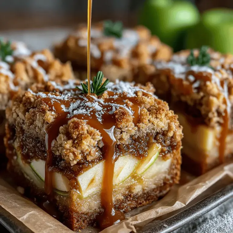 As the leaves begin to turn and the crisp autumn air sets in, few desserts evoke the comforting spirit of the season quite like caramel apple pie bars. Combining the classic flavors of apple pie with the rich indulgence of caramel and a crunchy crumble topping, this dessert is a celebration of fall that everyone can enjoy. Whether served at family gatherings, holiday feasts, or simply enjoyed as a cozy treat at home, these bars offer a delightful blend of tastes and textures that are sure to satisfy.
