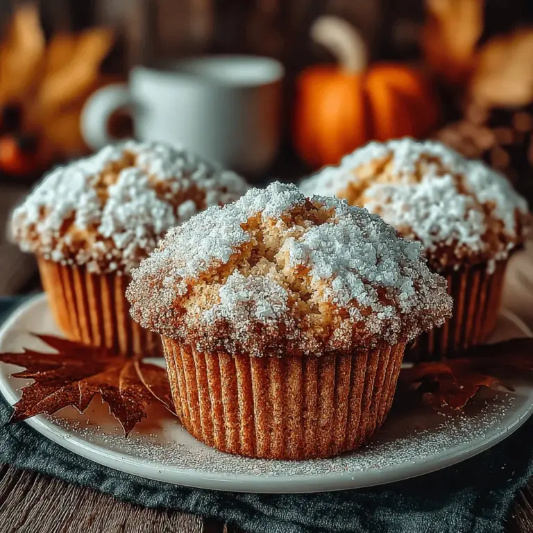 To create the perfect texture for your Pumpkin Spice Bliss Muffins, start by making your own oat flour. This simple process involves blending rolled oats in a high-speed blender or food processor until they reach a fine, flour-like consistency. The key here is to blend in small batches to ensure an even texture without any larger oat pieces remaining. The use of oat flour not only contributes a delightful nuttiness to the muffins but also provides a gluten-free option for those with dietary restrictions.