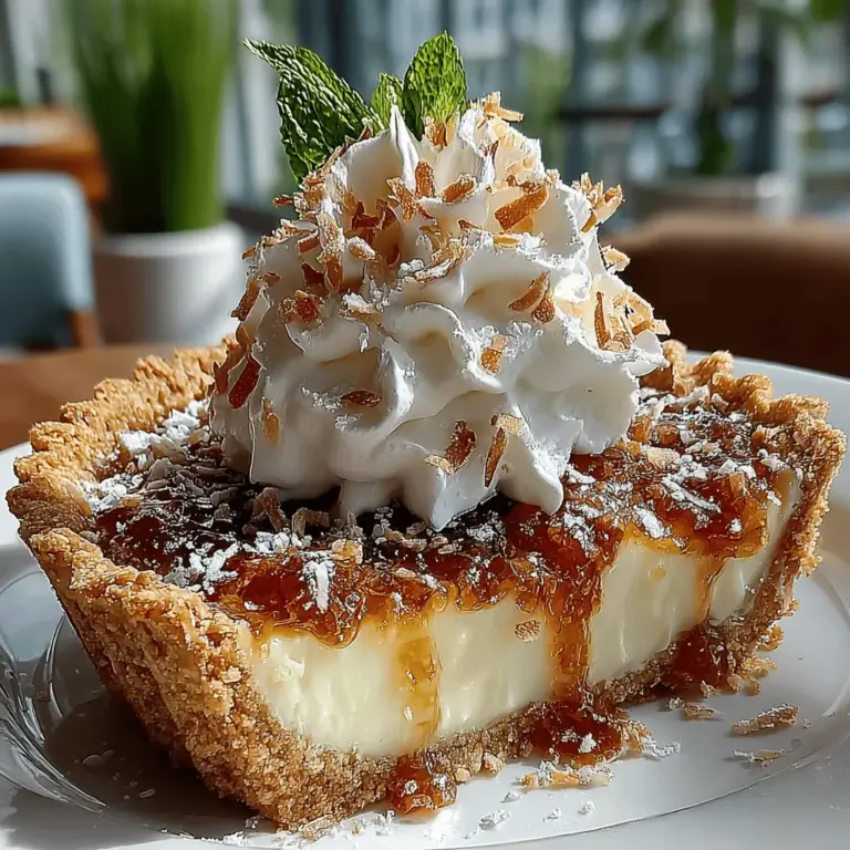 Coconut cream pie has long been a beloved dessert, cherished for its luscious texture and tropical flavor. The combination of creamy coconut filling nestled within a crisp crust creates a delightful experience that transports your taste buds to sun-kissed beaches and swaying palm trees. Among the many variations of this classic dessert, the Tropical Dream Coconut Cream Pie stands out as a particularly refreshing option, ideal for summer gatherings, barbecues, or any special occasion that calls for a sweet treat.