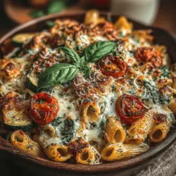 Savory Balsamic Bliss Pasta Bake: A Culinary Delight