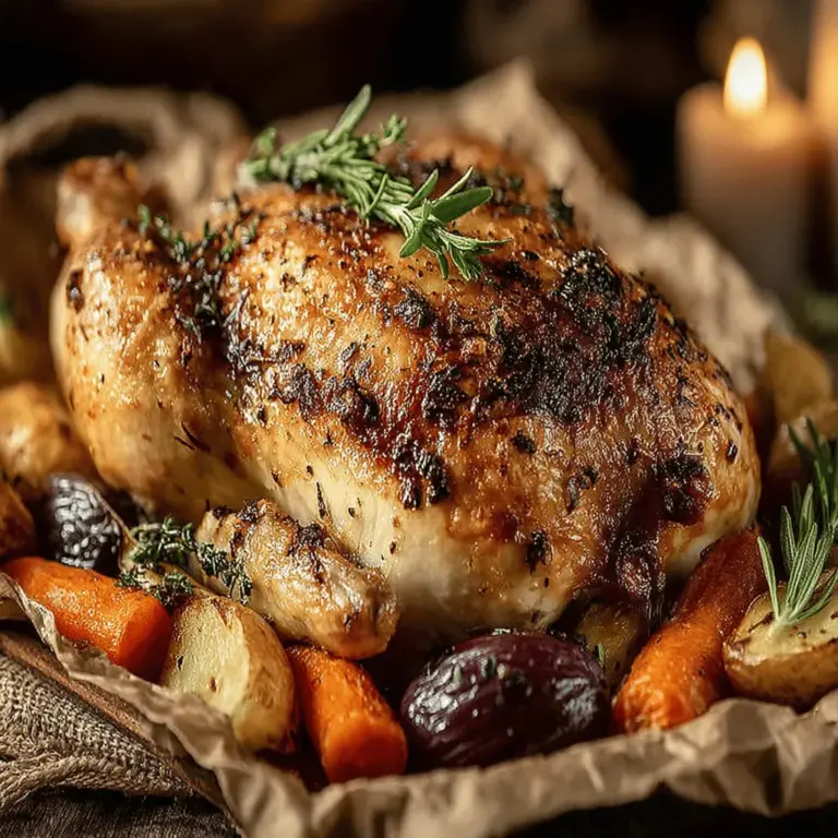 As the leaves begin to change and the air turns crisp, there's a certain magic in the kitchen that invites us to embrace the comforting flavors of autumn. One recipe that perfectly encapsulates the essence of this season is the "Harvest Bliss: Autumn Herb Roast Chicken with Root Veggies." This dish not only celebrates the bounty of fall produce but also offers a delightful combination of flavors that warms the soul and nourishes the body.