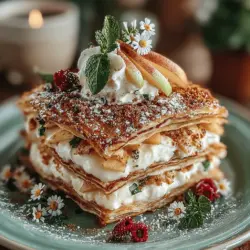 Crepe cakes are a delightful innovation in the world of desserts, comprised of numerous layers of crepes stacked with various fillings. The history of crepes dates back to the 13th century in Brittany, France, where they were primarily made as a savory dish. Over time, the sweet version of the crepe emerged and gained popularity throughout Europe and beyond. Today, crepe cakes have become a trendy dessert that showcases the artistry of baking while remaining approachable for home cooks.