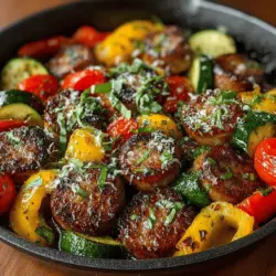Sizzling Sausage & Veggie Delight: A Flavorful Journey