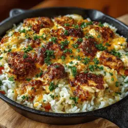 Cheesy Chicken and Rice Casserole Delight