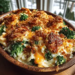 The beauty of Cheesy Turkey and Broccoli Rice Casserole lies in its simplicity and the wholesome ingredients that make it a nutritious choice for families. Each component contributes not only to the taste but also to the overall health benefits of the dish.