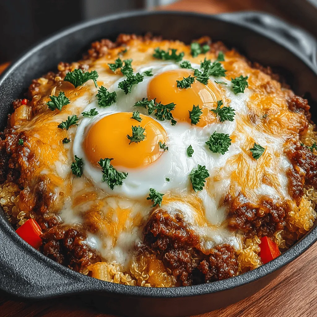 Comfort food holds a special place in our hearts, providing joy and warmth during both busy weekdays and cozy weekends. Casseroles, in particular, shine as a one-dish meal option that brings together a variety of ingredients into a harmonious blend of flavors. Today, we introduce the Cheesy Beef and Quinoa Casserole Delight, a nutritious and hearty dish that pairs the rich flavors of ground beef with the wholesome goodness of quinoa and an array of colorful vegetables. This casserole not only satisfies your hunger but also nourishes your body, making it an ideal choice for family dinners and meal prep.