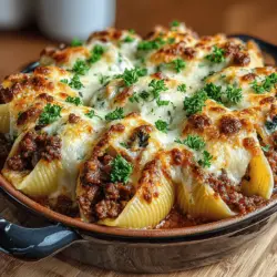When it comes to family meals that satisfy both the palate and the heart, few dishes can rival cheesy beef and spinach stuffed shells. This classic Italian-American dish combines the best of both worlds: hearty protein and vibrant vegetables, all enveloped in tender pasta and a rich, cheesy filling. The result is a comforting meal that not only nourishes but also brings loved ones together around the dinner table.