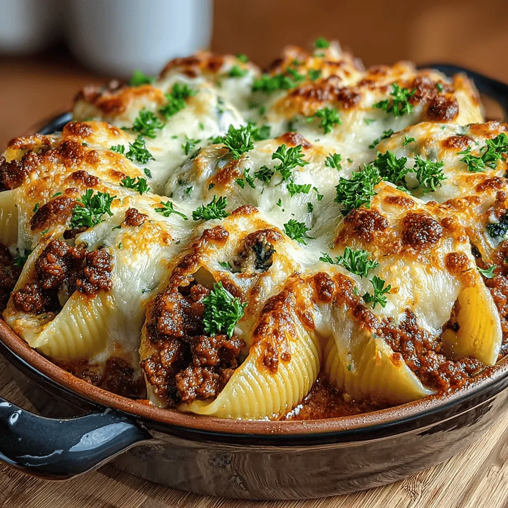 When it comes to family meals that satisfy both the palate and the heart, few dishes can rival cheesy beef and spinach stuffed shells. This classic Italian-American dish combines the best of both worlds: hearty protein and vibrant vegetables, all enveloped in tender pasta and a rich, cheesy filling. The result is a comforting meal that not only nourishes but also brings loved ones together around the dinner table.