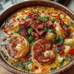 Cajun Delight: Creamy Shrimp Chowder