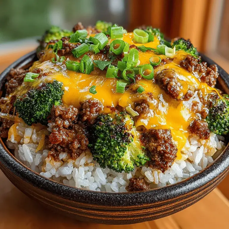 The key to a deliciously cheesy Beef and Broccoli Rice Bowl lies in the quality of cheese and the technique used to melt it. Here are some tips to ensure your cheese is perfectly melted, creamy, and integrated into the dish: