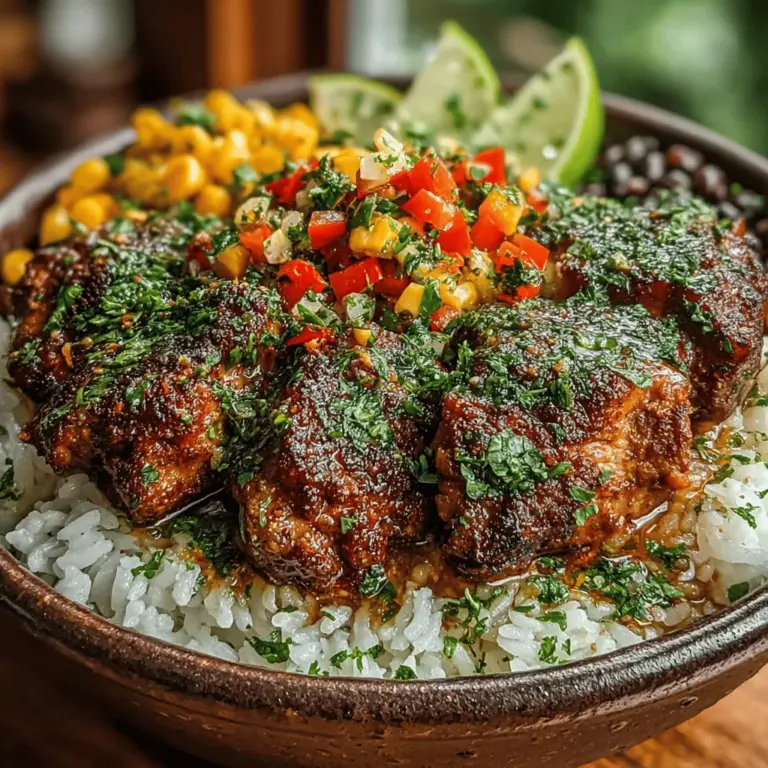 When it comes to creating a meal that excites the palate and brings people together, few dishes can compete with Spicy Fiesta Chicken & Rice. This vibrant and flavorful recipe is more than just a dinner option; it’s a celebration of spices, colors, and textures that is perfect for family dinners, casual gatherings, or even meal prep for the week ahead. The warm, inviting aroma of this dish wafting through your kitchen is sure to draw everyone in, making it an ideal choice for any occasion.
