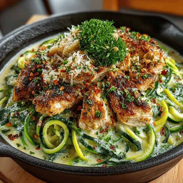 In recent years, there has been a significant shift toward healthier eating, with many individuals seeking ways to enjoy their favorite comfort foods without the extra calories and carbs. One of the most exciting developments in this culinary landscape is the rise of zucchini noodles, affectionately known as "zoodles." This low-carb alternative to traditional pasta has captured the hearts (and stomachs) of health-conscious eaters, food enthusiasts, and even the occasional indulgent diner. Among the myriad of zoodle recipes available, Creamy Chicken Alfredo Zoodles stands out as a crowning achievement of flavor and nutrition.