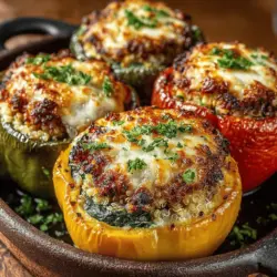 Savory Turkey and Spinach Stuffed Peppers: The Ultimate Recipe Guide