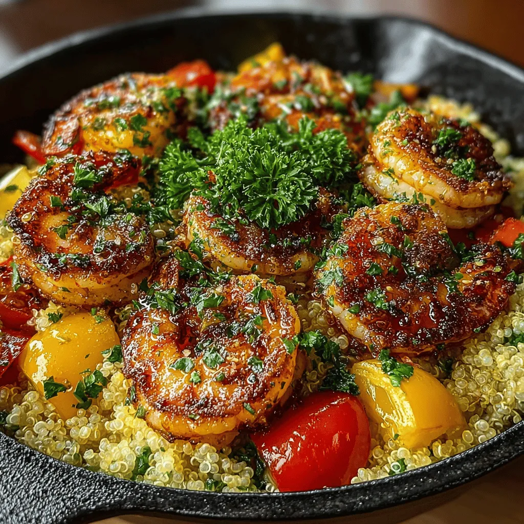 When it comes to weeknight dinners, the hustle and bustle of everyday life can often make it challenging to prepare healthy and satisfying meals. Enter the Zesty One-Pan Lemon Garlic Shrimp and Quinoa, a vibrant dish that not only delivers a burst of flavors but also embodies the essence of convenience. This recipe is perfect for those busy evenings when you crave something delicious yet nutritious without the cumbersome clean-up associated with traditional cooking.