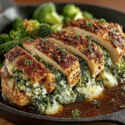 Cheesy Broccoli Bliss Chicken: The Ultimate Comfort Dish