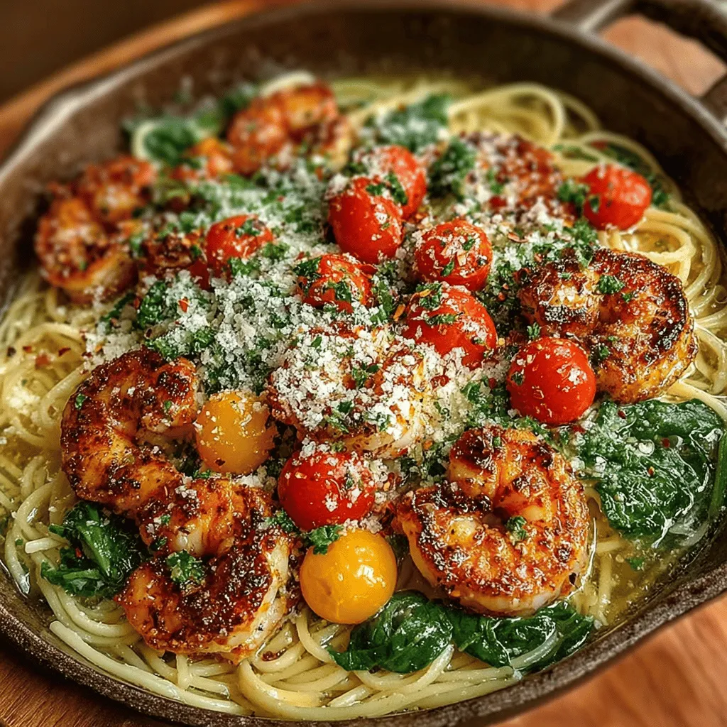 Delve into the vibrant flavors of the Mediterranean with our Zesty One-Pan Lemon Garlic Shrimp Pasta. This easy-to-make dish combines succulent shrimp, fresh vegetables, and the bright zing of lemon, all cooked in a single pan for effortless cleanup. Perfect for a weeknight dinner or a special gathering, this recipe not only tantalizes your taste buds but also offers a nutritious meal packed with protein and greens. Join us as we explore the delightful steps to create this culinary masterpiece.