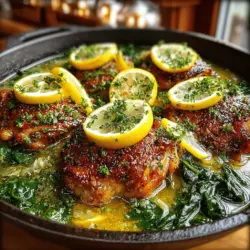 Zesty One-Pan Lemon Garlic Chicken Thighs