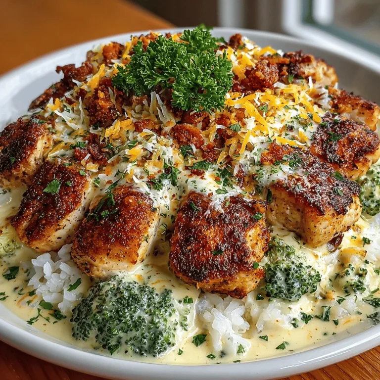 If you're searching for a comforting meal that brings the family together, look no further than Cheesy Chicken & Broccoli Delight. This dish combines tender, juicy chicken with crisp, vibrant broccoli, all enveloped in a creamy, cheesy sauce. It’s the perfect balance of flavors and textures, making it a go-to recipe for weeknight dinners. Not only is it a delicious choice, but its ease of preparation also makes it a favorite among busy cooks who still want to serve a wholesome meal.