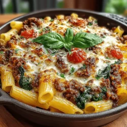 Pasta bakes are the epitome of comfort food, offering warmth, heartiness, and the nostalgic flavors that make family meals special. Among the many variations, Cheesy Beef and Spinach Pasta Bake stands out as a delightful fusion of rich tastes and textures, making it an ideal centerpiece for any dinner table. This dish is not just a feast for the palate; it's a wholesome meal that brings together essential nutrients and satisfying flavors that everyone can enjoy.