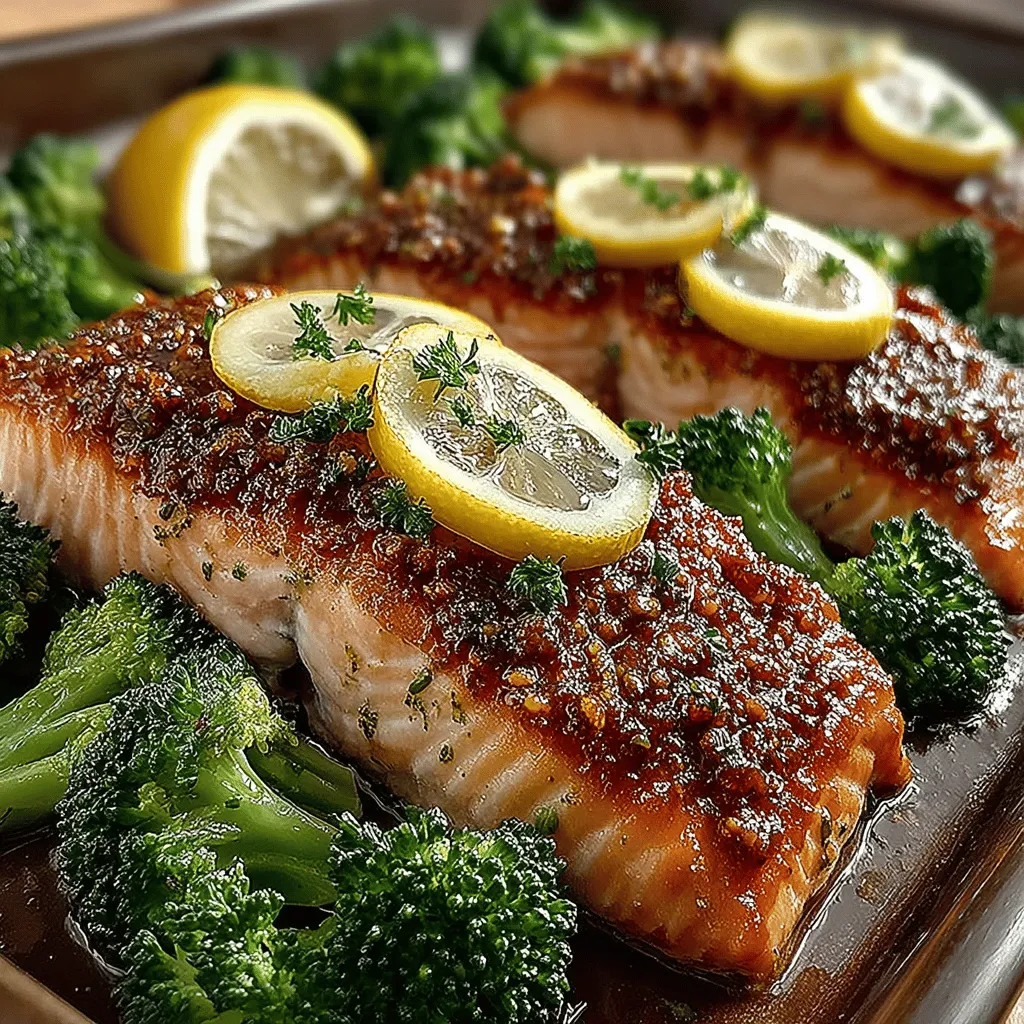 Zesty Lemon-Garlic Salmon & Broccoli Delight is a vibrant and healthy one-pan meal that brings together the rich flavors of salmon and the crunch of fresh broccoli in a delightful dish. This recipe not only offers a burst of flavor but also embodies simplicity, making it ideal for busy weeknights or special occasions. The perfect balance of zesty lemon, aromatic garlic, and tender salmon makes this dish a favorite among health-conscious food lovers.