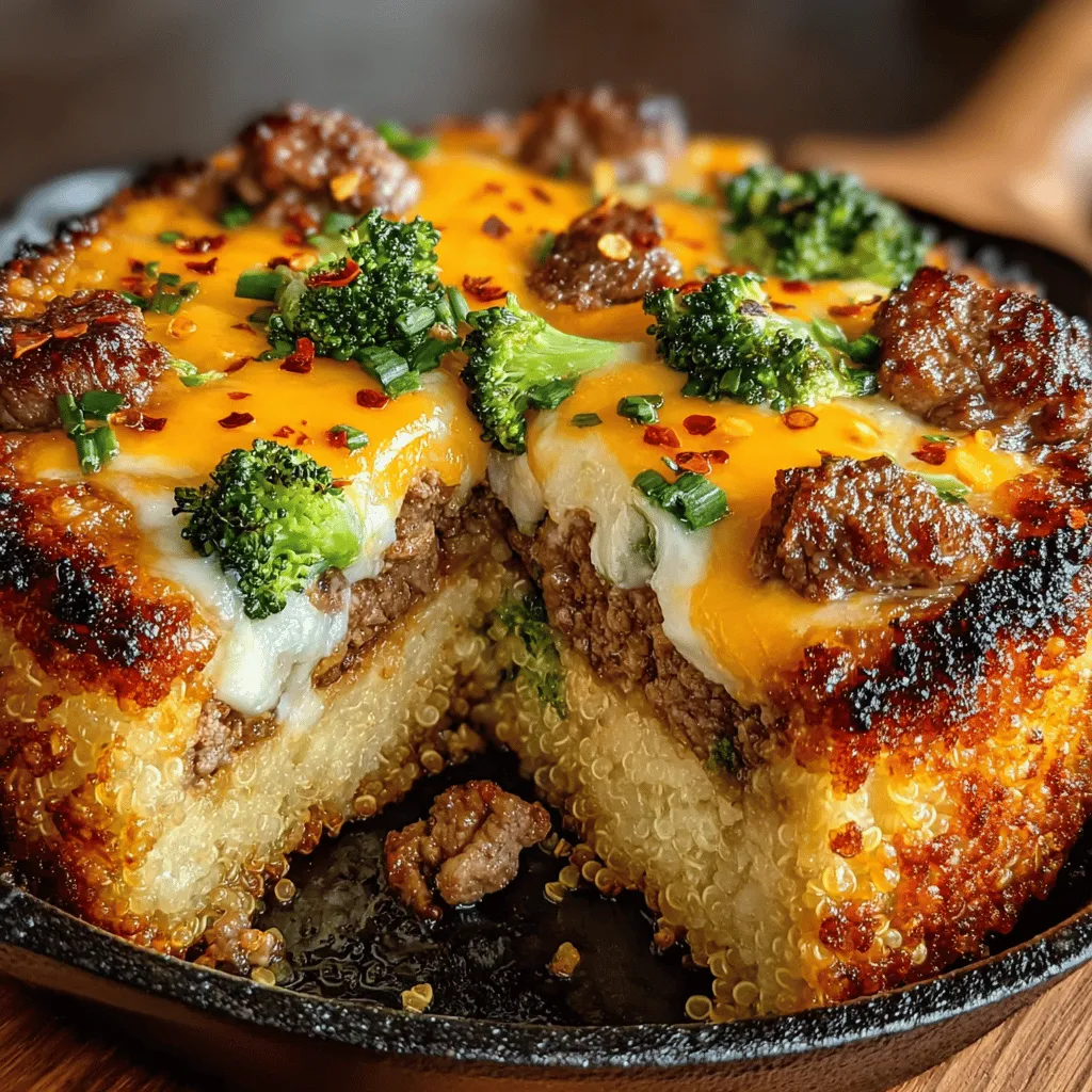 In the world of comforting and nutritious meals, few dishes compare to a warm, cheesy bake. The Cheesy Beef and Broccoli Quinoa Bake is not only delicious but also packed with protein and vegetables, making it an ideal choice for family dinners or meal prep. This recipe combines the heartiness of ground beef with the nutritional benefits of quinoa and broccoli, all enveloped in melted cheese. In this article, we will explore the ingredients, step-by-step preparation, and the wonderful benefits of this dish, ensuring you have all the information you need to create a hearty meal that everyone will love.