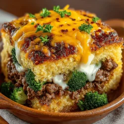 In the world of comforting and nutritious meals, few dishes compare to a warm, cheesy bake. The Cheesy Beef and Broccoli Quinoa Bake is not only delicious but also packed with protein and vegetables, making it an ideal choice for family dinners or meal prep. This recipe combines the heartiness of ground beef with the nutritional benefits of quinoa and broccoli, all enveloped in melted cheese. In this article, we will explore the ingredients, step-by-step preparation, and the wonderful benefits of this dish, ensuring you have all the information you need to create a hearty meal that everyone will love.