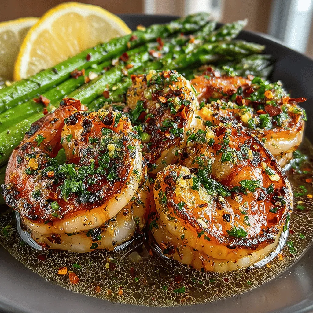 Zesty Lemon Garlic Shrimp & Asparagus Delight is a vibrant, quick meal that brings together the succulent taste of shrimp and the fresh crunch of asparagus, all enhanced by the zesty flavors of lemon and garlic. This dish not only offers a nutritious option packed with protein and vitamins but also delights the palate with its bright and refreshing taste. Whether you are looking to whip up a speedy weeknight dinner or impress guests at a special gathering, this recipe serves as a versatile choice that is sure to please.