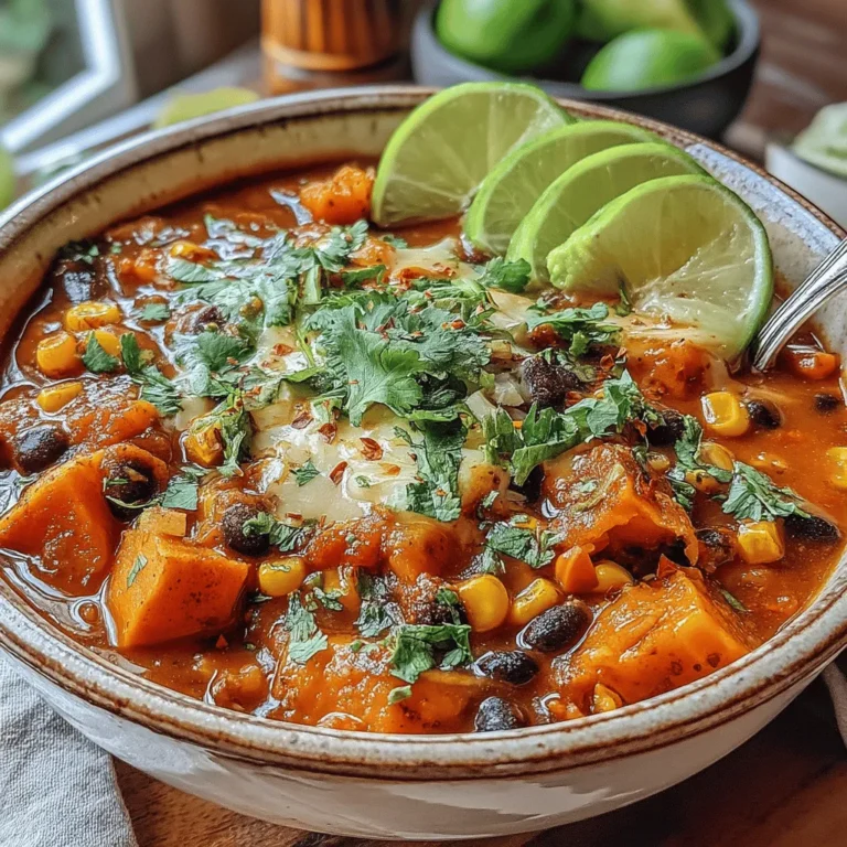 In the world of comfort food, chili stands out as a hearty and satisfying option. This Sweet & Spicy Sweet Potato and Black Bean Chili Bowl is a delightful combination of rich flavors and healthy ingredients. Perfect for a chilly evening or a cozy gathering, this recipe brings together the sweetness of sweet potatoes, the earthiness of black beans, and a kick of spice that will tantalize your taste buds.