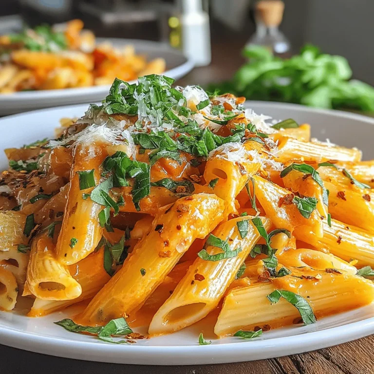 Pasta dishes have an unmatched appeal to home cooks and food enthusiasts alike, and Rustic Creamy Tomato Basil Pasta is no exception. This dish embodies the comforting nature of pasta while delivering a delightful blend of flavors. Its creamy sauce, combined with the freshness of basil and tomatoes, makes it perfect for family dinners or entertaining guests.