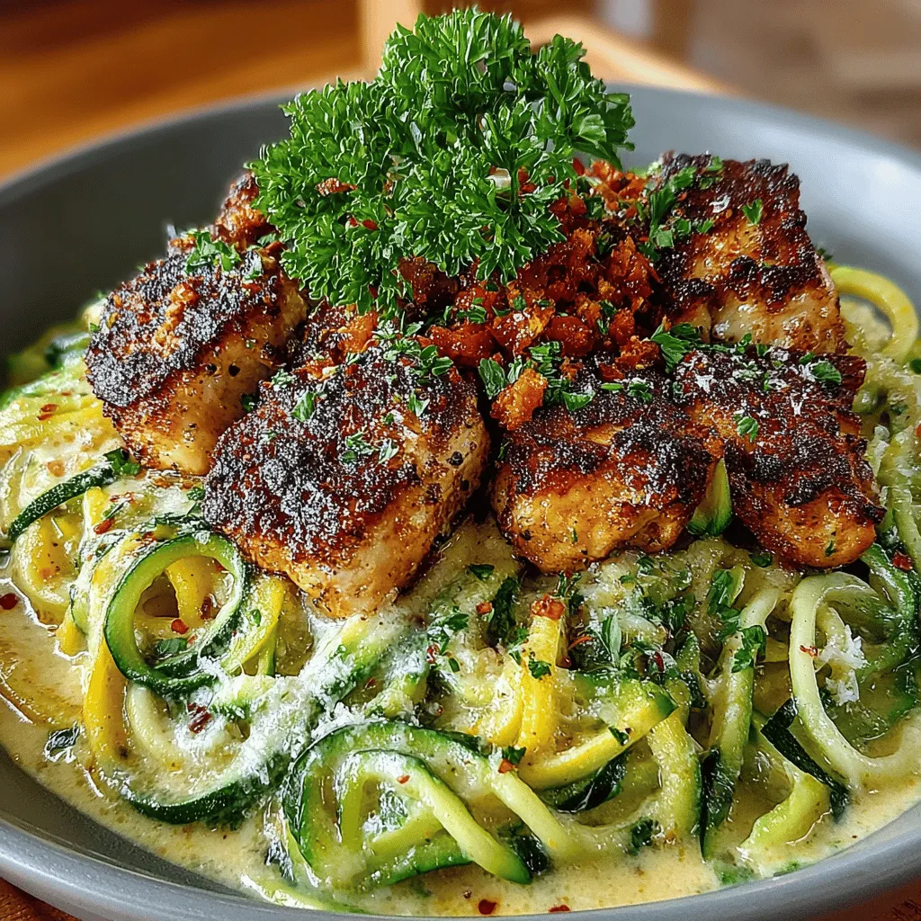 Alfredo sauce has long been a beloved staple in Italian cuisine, known for its rich, creamy consistency and comforting flavors. Traditionally paired with pasta, this indulgent sauce offers a hearty meal that many enjoy. However, as health-conscious eating becomes increasingly popular, alternative options have emerged that maintain the essence of classic dishes while promoting a healthier lifestyle. Enter zoodles, or zucchini noodles—an innovative substitute for traditional pasta that allows you to enjoy the creamy goodness of Alfredo sauce without the extra carbs.